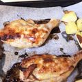 ハナぺちゃです's cooksnap of when they made 骨付き鶏もも肉ガーリック♪オーブンで簡単.