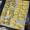 クックC705E6☆'s cooksnap of when they made 離乳食♡さつまいものスティックおやき.