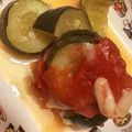 9ma9ma's cooksnap of when they made ズッキーニとトマトのチーズ焼.