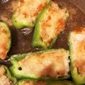 クックZTXRLP☆'s cooksnap of when they made しなしなピーマンの肉詰め.
