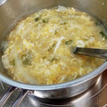 こずっぺ's cooksnap of when they made 白菜と散らし玉子のお味噌汁♡.