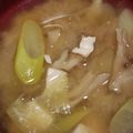 ヨシヨッシー's cooksnap of when they made 簡単#豆腐と舞茸のお味噌汁.