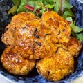 えんジェル's cooksnap of when they made 健食✾外はカリッと中はふっくら豆腐バーグ.