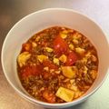 クックB4UUS1☆'s cooksnap of when they made トマト麻婆豆腐.