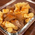 ✯Hits✯'s cooksnap of when they made 生姜たっぷり☆油揚げ&こんにゃく☆お弁当.