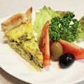 ☆＊お家グルメ工房＊☆'s cooksnap of when they made きのこと豆腐の和風キッシュ.