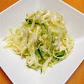 ともねもと's cooksnap of when they made キャベツときゅうりの旨塩サラダ.