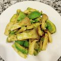 クック9YLOJU☆'s cooksnap of when they made アボカドとエリンギのホットサラダ.
