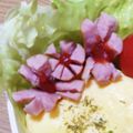 ﾋﾟﾛﾐ♡'s cooksnap of when they made ✿ウィンナーお花に枝豆さしちゃった✿.