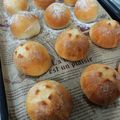 ちへぴん's cooksnap of when they made ☆プチミルクシュガートップパン☆.