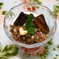にきけん's cooksnap of when they made ヨーグルトに干し柿♪.