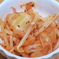 kaori238's cooksnap of when they made もやしキムチ和え☆.