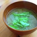 ちーまぐ's cooksnap of when they made 家族に好評！たまねぎと挽き肉の味噌汁.