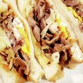 あまね's cooksnap of when they made 豚こま照り焼きのサンドイッチ♪大満足！.