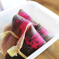 くまぴこ222's cooksnap of when they made たけのこの皮と梅干のおやつ♡.
