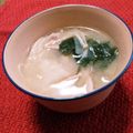 ﾁｲﾁｬﾝﾏﾏ's cooksnap of when they made 缶詰の汁を使った栄養ある味噌汁.