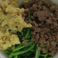 めぐたん08's cooksnap of when they made 子供リクエストNo. 1の3色丼.
