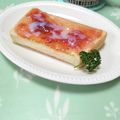 ぱふ's cooksnap of when they made 練乳とジャムのトースト.