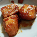 青魚定食's cooksnap of when they made お酒のアテに♪びんちょうマグロの角煮♪.