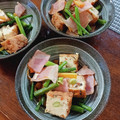 ひっこ's cooksnap of when they made 厚揚げとアスパラのオイマヨ炒め.