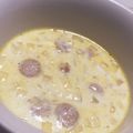 kazue1128k's cooksnap of when they made ◆牛乳消費スープ◆.