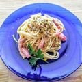 ルチアーノ★★★'s cooksnap of when they made ピスタチオのクリームパスタ.