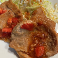 ほのぼのいっこ's cooksnap of when they made ご飯が進む！豚のトマト生姜焼き.