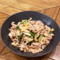 tamasosama's cooksnap of when they made 豚こまとエリンギのバターぽん酢炒め.