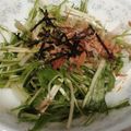みるくとココア's cooksnap of when they made 簡単　水菜のぽん酢サラダ.