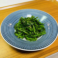 Asato★'s cooksnap of when they made のらぼう菜のからしあえ.