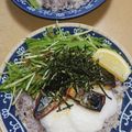 2児ママみきてぃ's cooksnap of when they made 焼き鯖とトロロのおどんぶり♡.