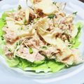 Ueda_ke's cooksnap of when they made 焼肉のたれで作る　たけのこマヨツナサラダ.