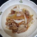 クックCQK7BV☆'s cooksnap of when they made 新玉ねぎと豚バラでチャチャっと炒め煮.
