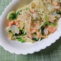 かわゆう1211's cooksnap of when they made 簡単＊サーモンほうれん草のクリームパスタ.