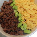 precious☆'s cooksnap of when they made 三色丼☆豚とたまごのそぼろ丼.