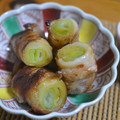 taruママ's cooksnap of when they made あと一品！豚バラのネギ巻き♫.
