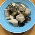 Tomi103's cooksnap of when they made 茄子と鶏肉のローズマリー炒め ナス料理.