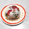 ＠迷子＠'s cooksnap of when they made 梅干と大葉のおにぎり.