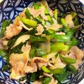 Miffy_mama's cooksnap of when they made 豚肉とにらのスタミナ炒め.