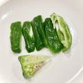 悠LOVE航's cooksnap of when they made 超時短、超簡単、私のピーマンの切り方.