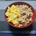 ゆーやん_922's cooksnap of when they made そぼろ丼♪.
