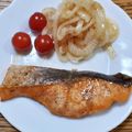 ポニーリボン's cooksnap of when they made 簡単！鮭の醤油バター照り焼き.