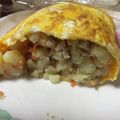 MANA☆☆'s cooksnap of when they made 母直伝☆じゃがいもとひき肉のオムレツ.