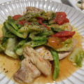 fu♪♪'s cooksnap of when they made 鶏肉とキャベツのめんつゆカレー炒め.