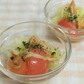 umemodoki's cooksnap of when they made 作り置きにも♪トマトと新玉ねぎのマリネ.