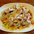 さすらい's cooksnap of when they made 豚しゃぶとキャベツのゴマだれ.
