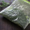 まろんかふぇ's cooksnap of when they made パセリの保存法（冷凍）.