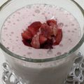 egaoekubo's cooksnap of when they made 簡単☆冷凍いちごとバナナのスムージー.