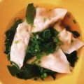 さおりらっくま's cooksnap of when they made 入れて煮るだけ！超簡単水餃子のスープ.