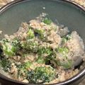 saki1010's cooksnap of when they made おからとブロッコリーのナムル風中華煮.